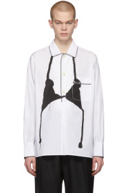 Random Identities - White PJ Bra Shirt
