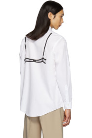 Random Identities - White Mesh Back Bra Shirt