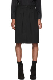 Random Identities - Black Chinos Skirt