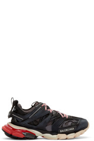 Balenciaga - Black & Grey Track Sneakers