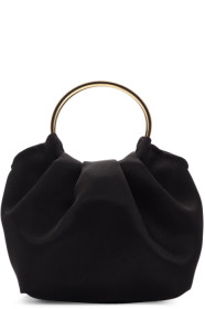 The Row - Black Micro Double Circle Bag