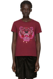 Kenzo - Red Limited Edition Holiday Tiger T-Shirt