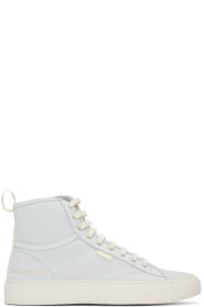 Common Projects - Baskets en nubuck blanches Tournament High