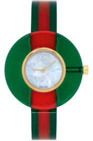 Gucci - レッド & グリーン ヴィンテージ ウェブ ウォッチ