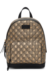 Gucci - Sac à dos beige GG Supreme Bestiary