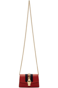Gucci - Red Mini Sylvie Chain Bag