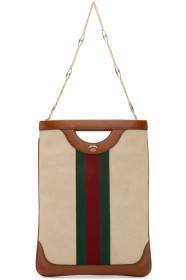 Gucci - Beige Vintage GG Tote