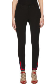 Gucci - Black Web Leggings