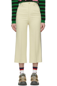 Gucci - White Web Culottes