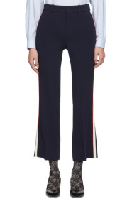 Gucci - Navy Bootcut Trousers