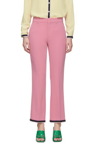 Gucci - Pink Bootcut Trousers