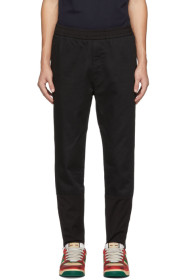 Gucci - Black Military Drill Trousers