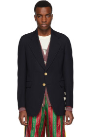 Gucci - Blue Wool 'Côte d'Azur' Blazer