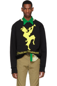 Gucci - ブラック & イエロー シャトー マーモント スウェットシャツ