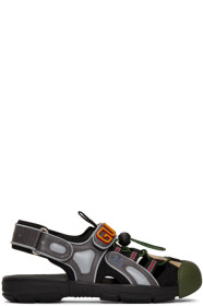Gucci - Sandales noires Tinsel
