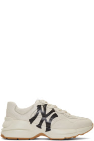 Gucci - White NY Yankees Edition Rython Sneakers