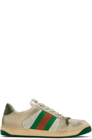 Gucci - White Screener Sneakers