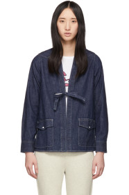 Visvim - インディゴ デニム Lhamo ジャケット