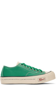 Visvim - Green Skagway Lo Patten Sneakers