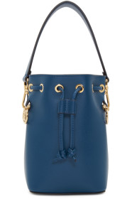 Fendi - Navy Mini 'Mon Trésor' Bucket Bag