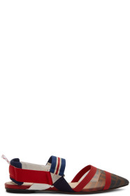 Fendi - Ballerines multicolores 'Forever Fendi' Colibri