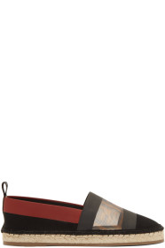 Fendi - Espadrilles noires 'Forever Fendi' Colibri