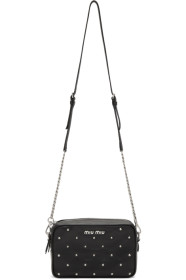 Miu Miu - Black Leather Studded Bag