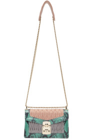 Miu Miu - Pink & Green Ayers Miu Confidential Bag