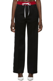 Miu Miu - Black Logo Lounge Pants
