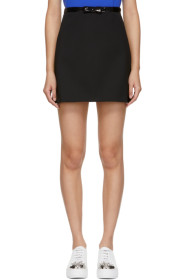 Miu Miu - Black Sequin Miniskirt