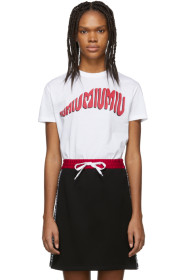 Miu Miu - White Psychedelic T-Shirt