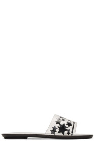 Miu Miu - Transparent & Black PVC Sandals