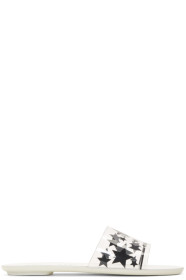Miu Miu - Transparent & White PVC Sandals