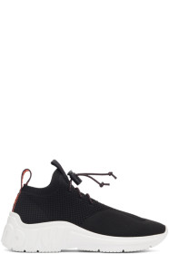Miu Miu - Black Technical Knit Sneakers