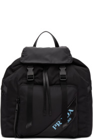 Prada - Black Mirage Backpack