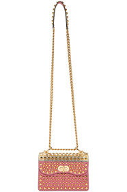 Prada - Pink Studded Shoulder Bag