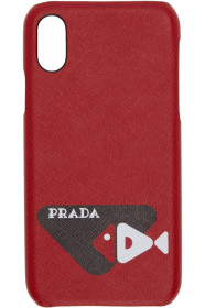 Prada - レッド フィッシュ iPhone X ケース