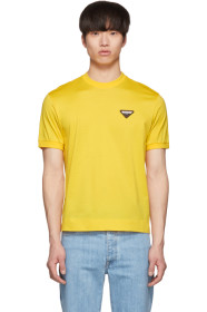 Prada - 黄色 Wire Of Scotland T 恤