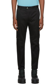 Diesel - Pantalon cargo noir P-Jared