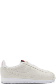 Nike - Baskets blanc cassé Classic Cortez édition Stranger Things