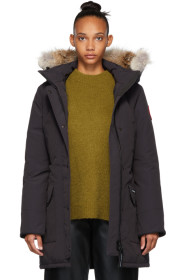 Canada Goose - 海军蓝 Trillium 羽绒派克大衣