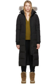 Canada Goose - 黑色 Mystique 羽绒派克大衣