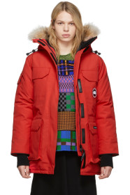 Canada Goose - 红色 Expedition 羽绒派克大衣