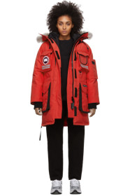 Canada Goose - 红色 Snow Mantra 羽绒派克大衣