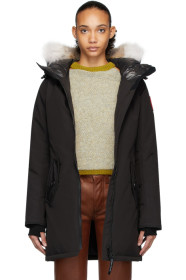 Canada Goose - 黑色 Rosemont 羽绒派克大衣