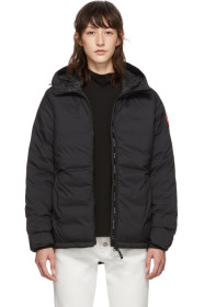 Canada Goose - 黑色 Camp 羽绒连帽夹克