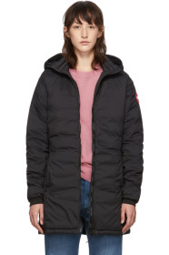 Canada Goose - 黑色 Camp 羽绒连帽夹克