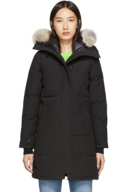 Canada Goose - 黑色 Black Label 黑标 Shelburne 羽绒派克大衣
