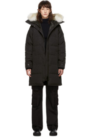 Canada Goose - 海军蓝 Black Label 黑标 Shelburne 羽绒派克大衣