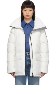 Canada Goose - 白色 Black Label 黑标 Ockley 羽绒派克大衣